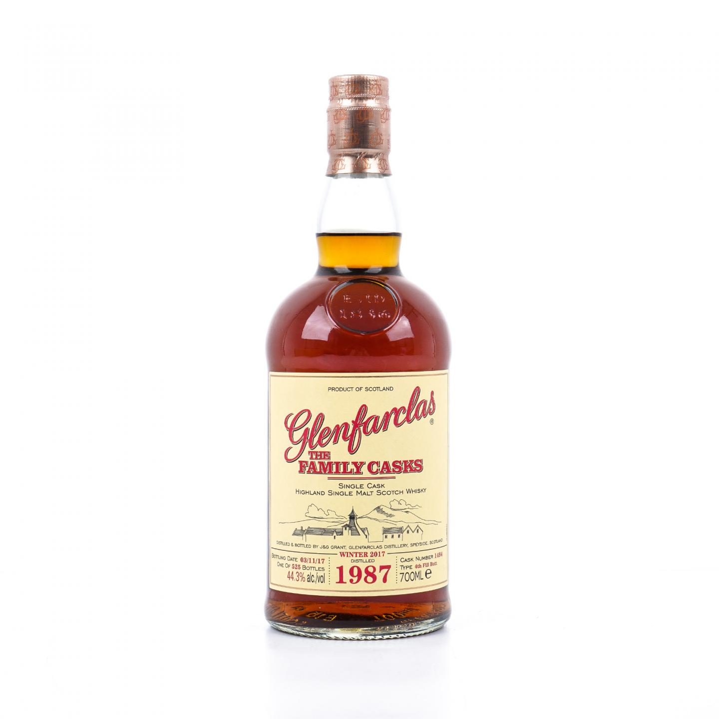 Glenfarclas 格兰花格 1987-2017 家族桶#1494