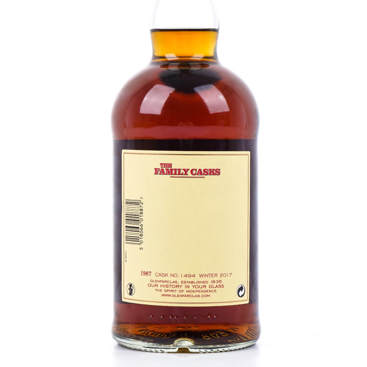 Glenfarclas 格兰花格 1987-2017 家族桶#1494