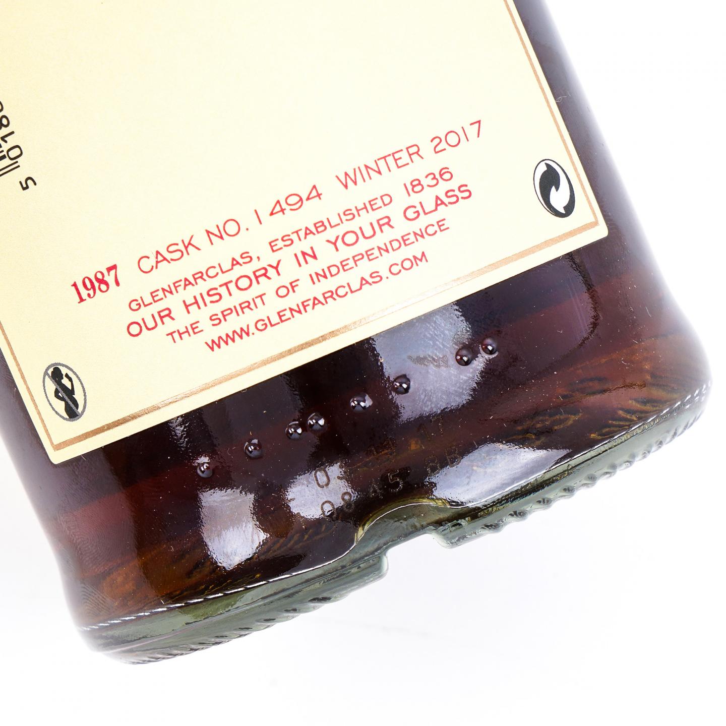 Glenfarclas 格兰花格 1987-2017 家族桶#1494