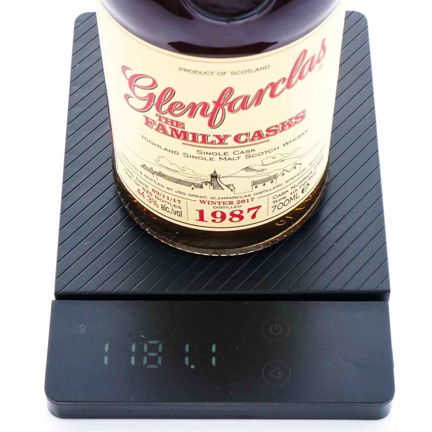 Glenfarclas 格兰花格 1987-2017 家族桶#1494