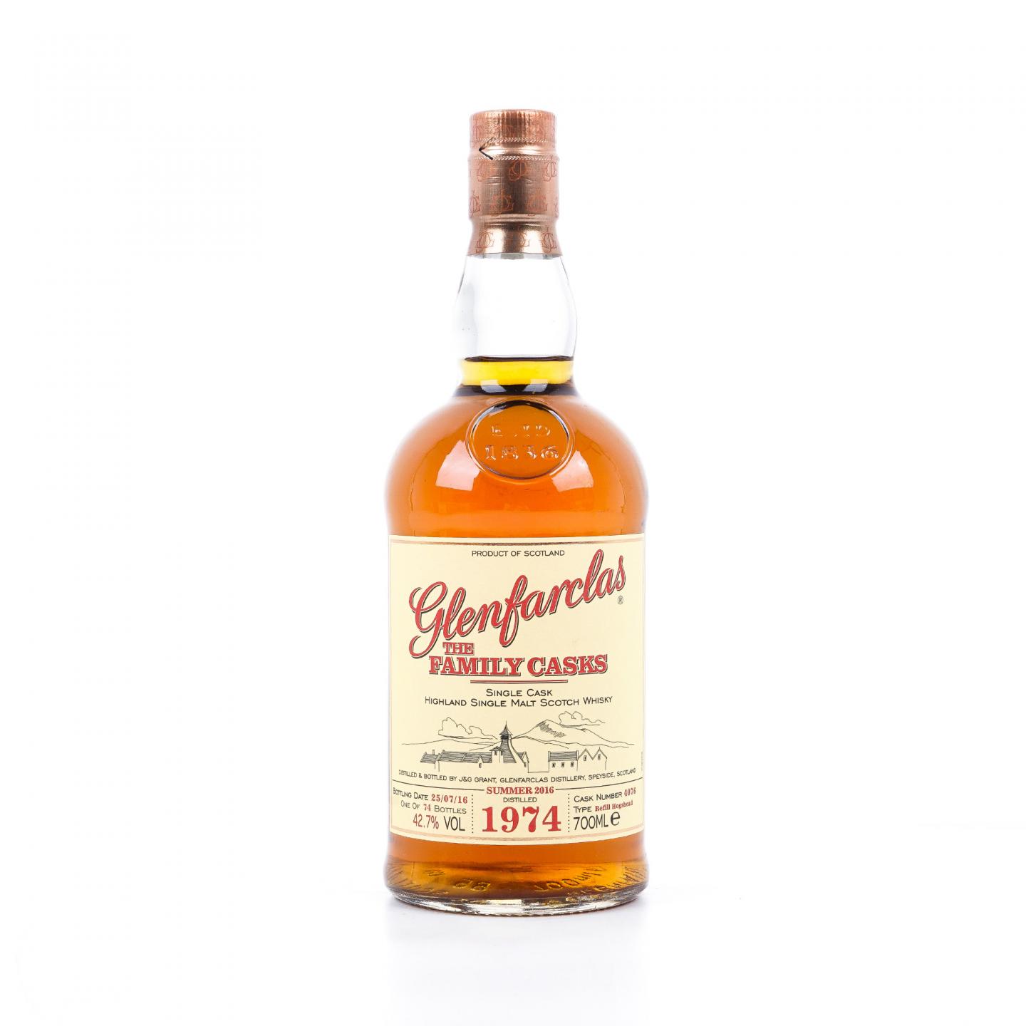 Glenfarclas 格兰花格 1974-2016 家族桶#4076