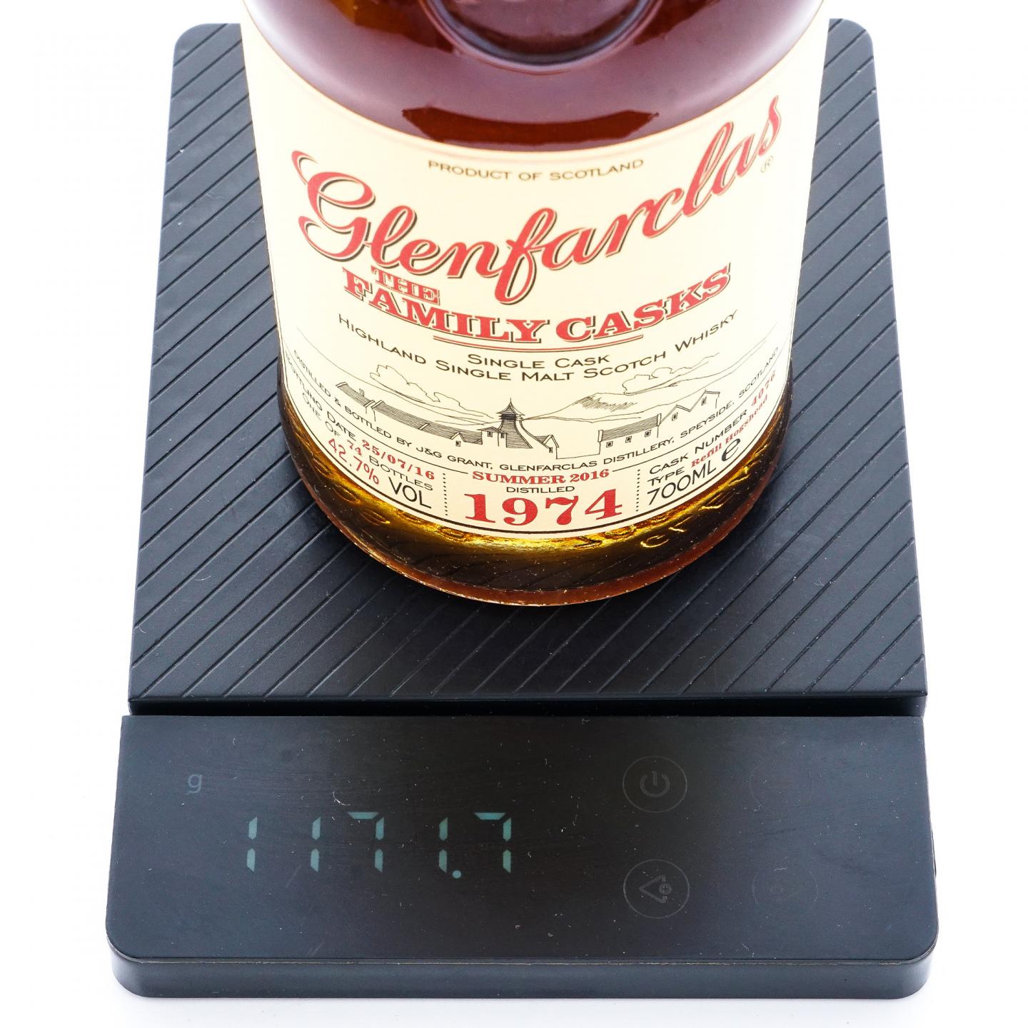 Glenfarclas 格兰花格 1974-2016 家族桶#4076