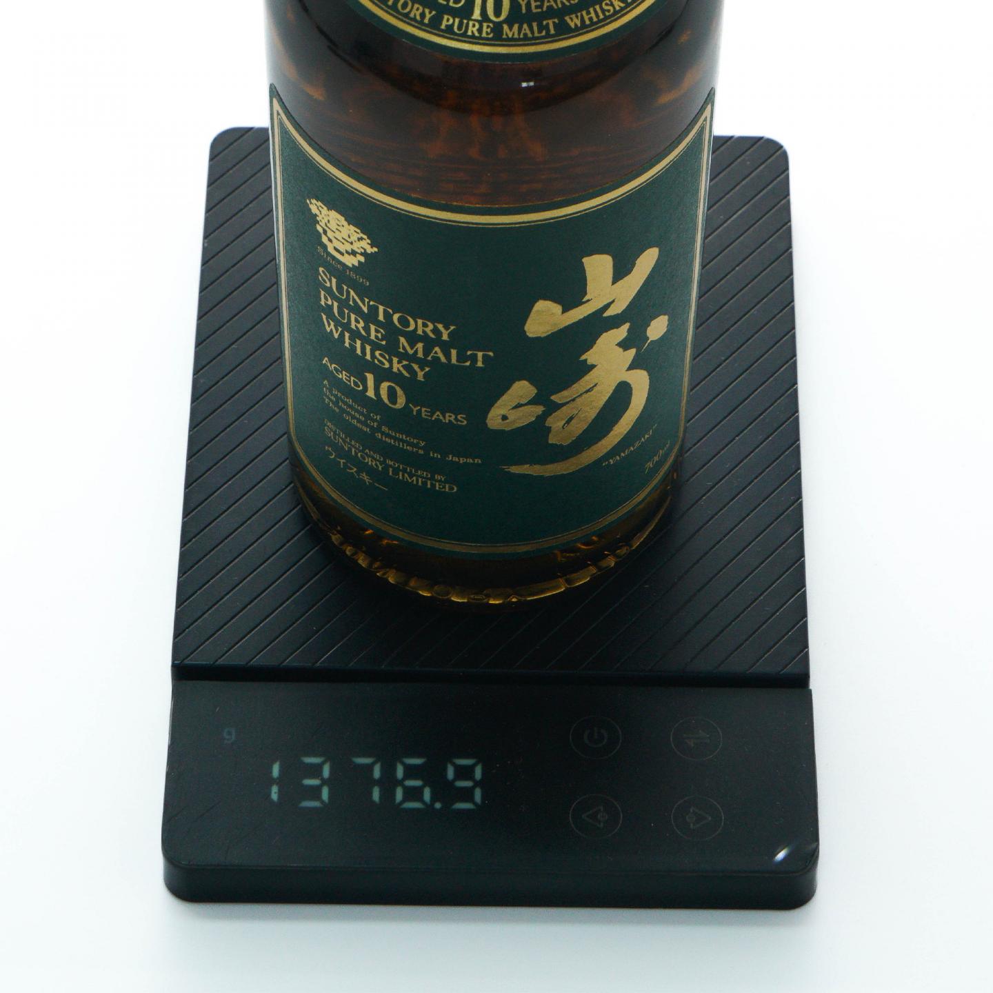 山崎 10年 金花标 绿标 Pure Malt