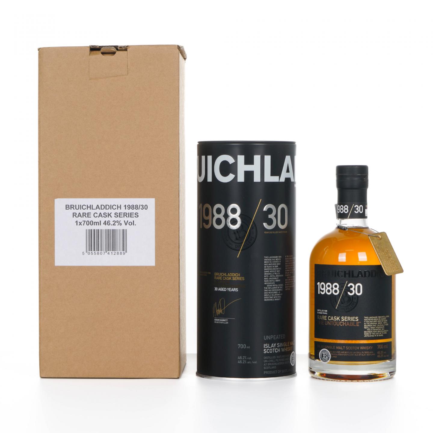 Bruichladdich 布赫拉迪 30年 1988-2019
