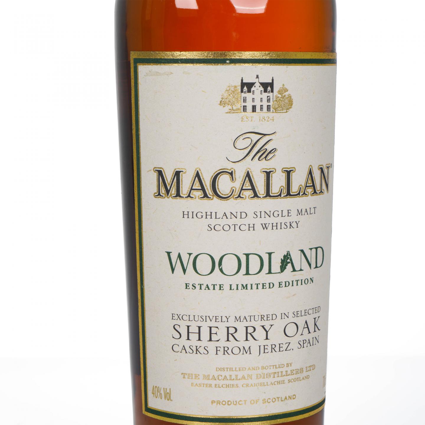 Macallan 麦卡伦 12年 Woodland Estate 雪莉桶限量版
