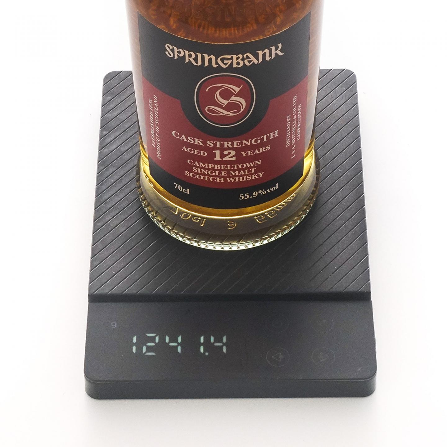 Springbank 云顶 12年 2021 桶强 55.9%