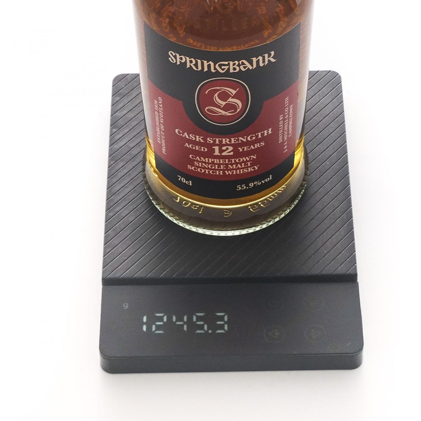 Springbank 云顶 12年 2021 桶强 700ml
