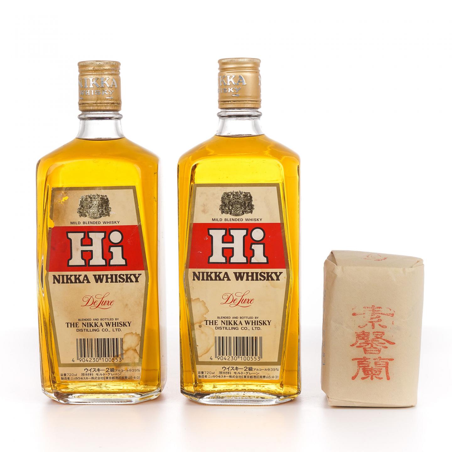 Nikka Hi Deluxe 720ml*2 附赠甲级正岩素心兰茶叶50g