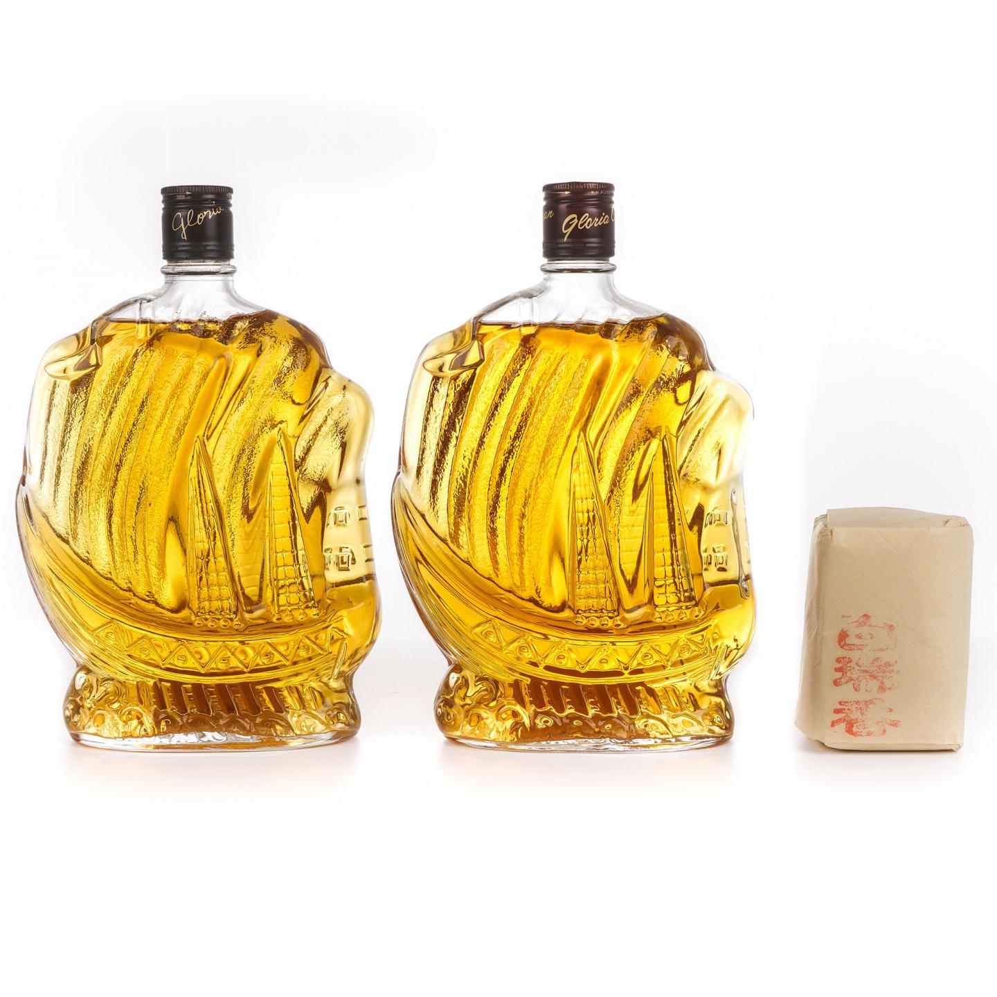 轻井泽 Gloria Ocean 帆船 特级 调和 760ml*2 附赠甲级武夷名枞白瑞香茶叶50g