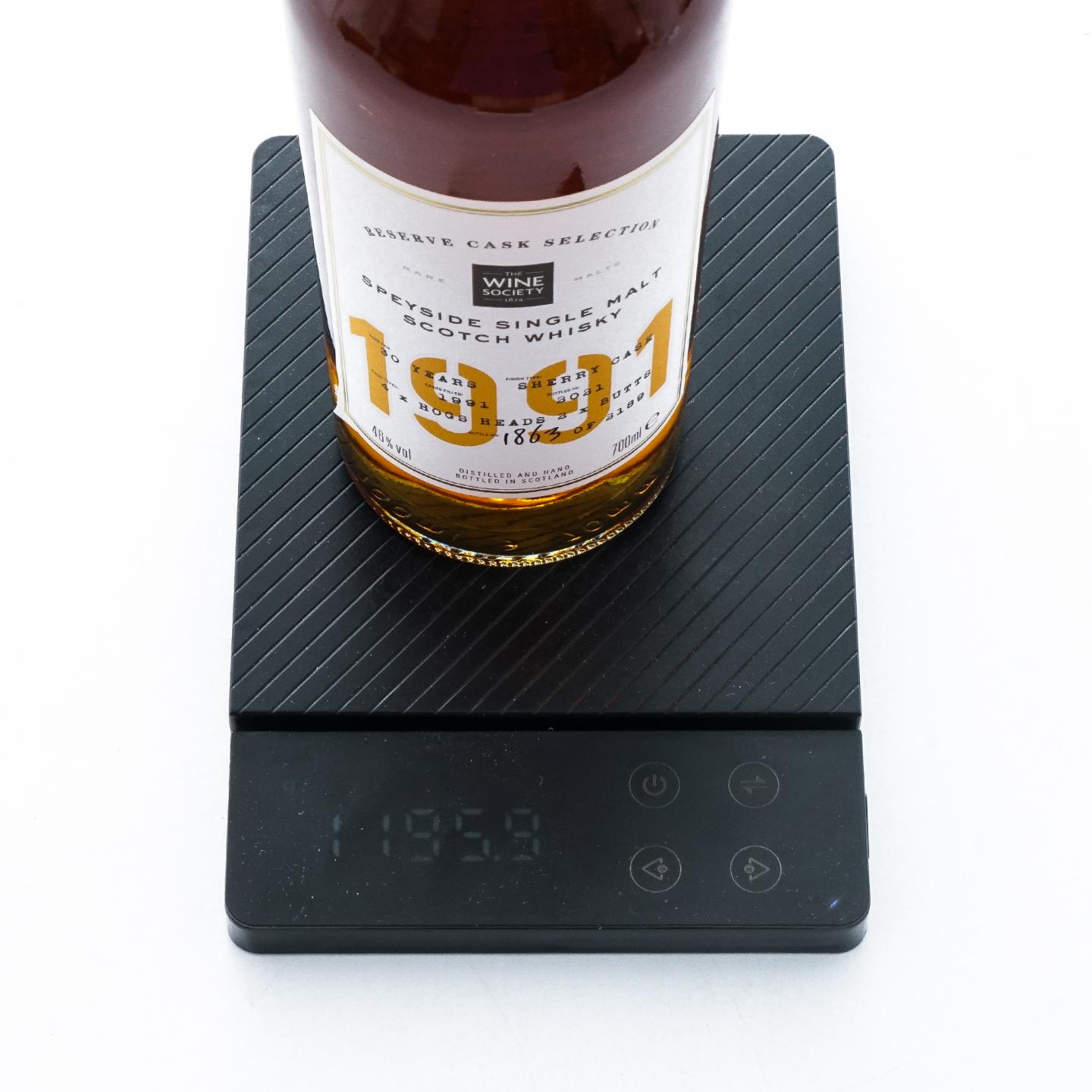 秘密斯佩塞 30年 1991-2021 雪莉桶后熟 The Wine Society