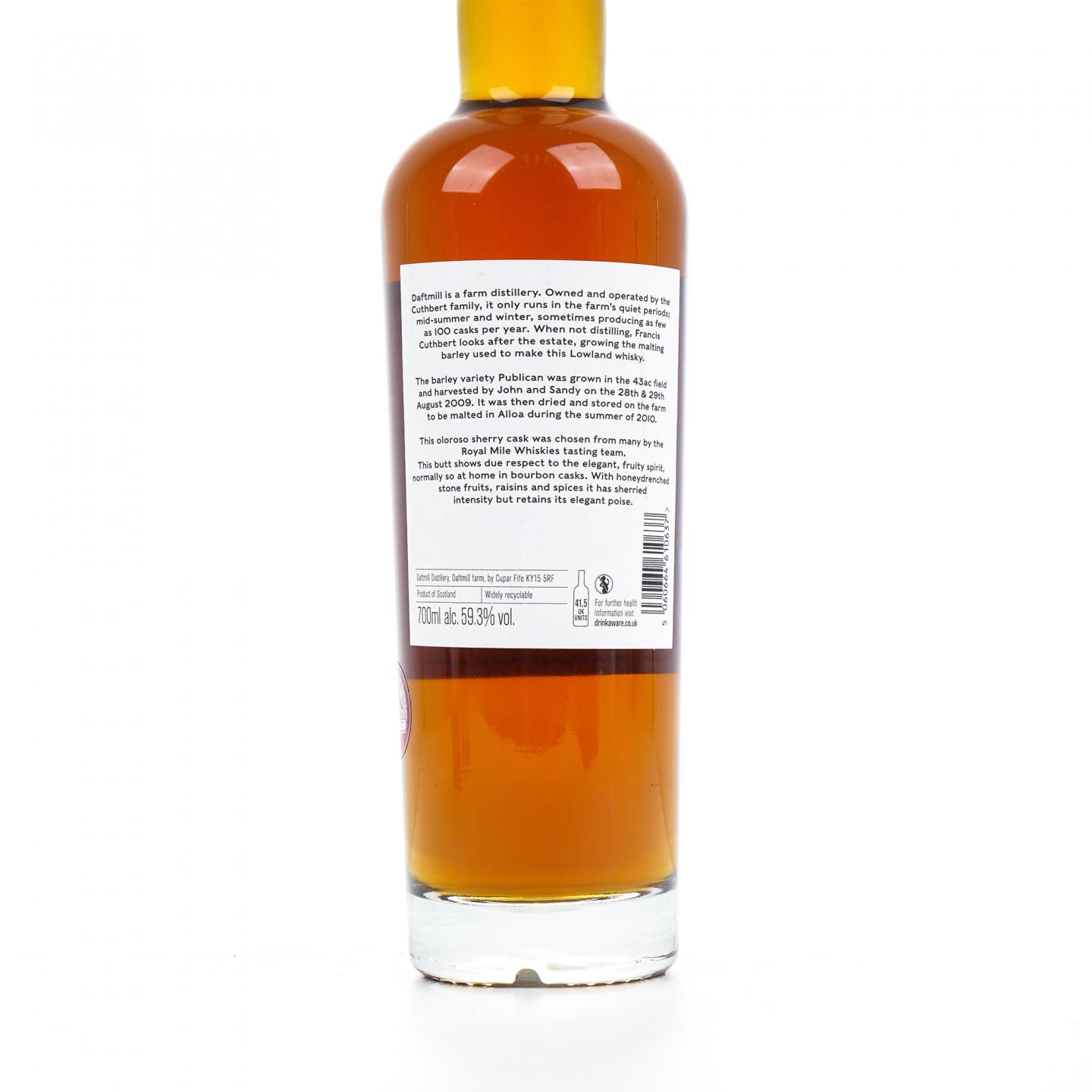 Daftmill 达夫特米尔 2011-2025 雪莉单桶#096/2011