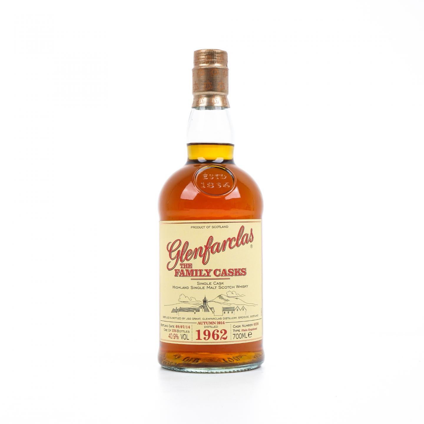 Glenfarclas 格兰花格 1962-2014 家族桶 单桶#4126