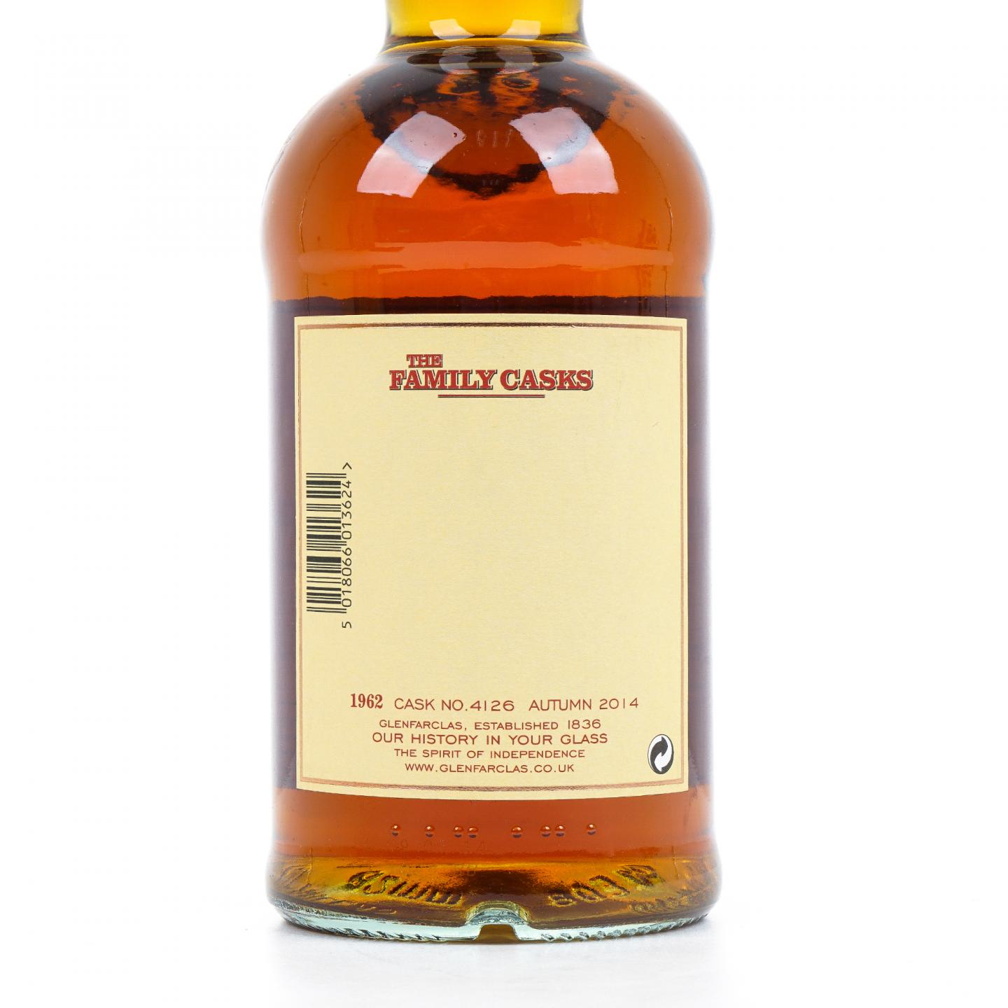 Glenfarclas 格兰花格 1962-2014 家族桶 单桶#4126