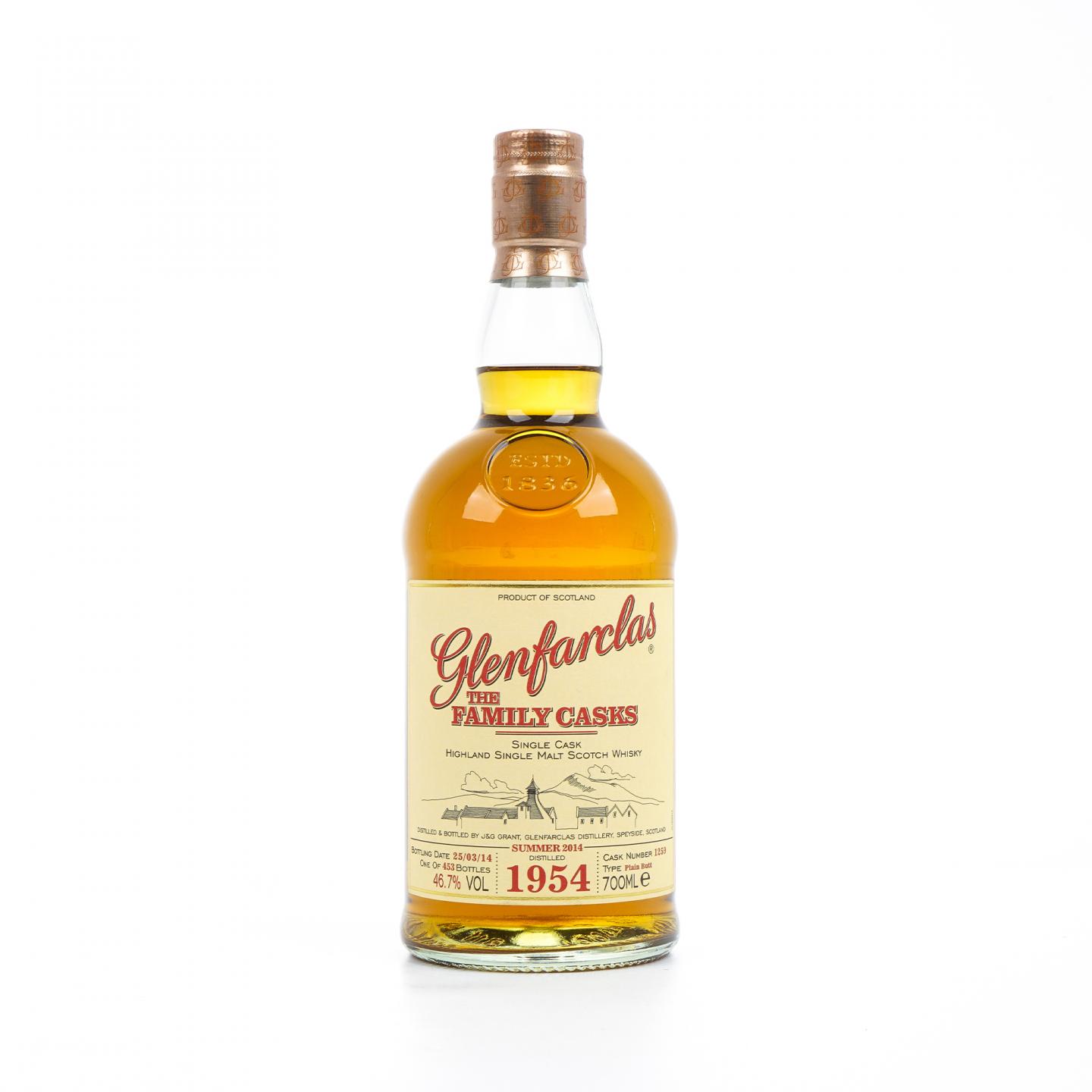 Glenfarclas 格兰花格 1954-2014 家族桶 单桶#1259 非原盒