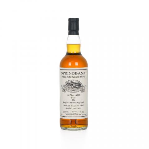 Springbank 云顶 32年 1991-2024 单桶#424