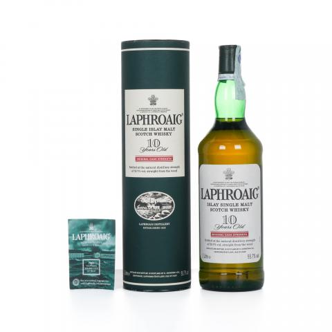 Laphroaig 拉弗格 10年 小红标 桶强 55.7% 1升装