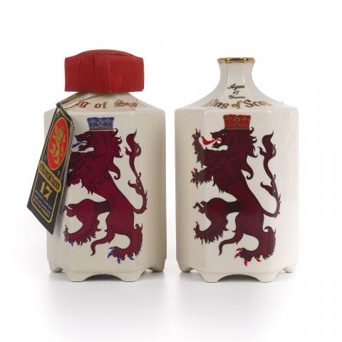 King of Scots 17年 调和 白瓷瓶 DL 2瓶组