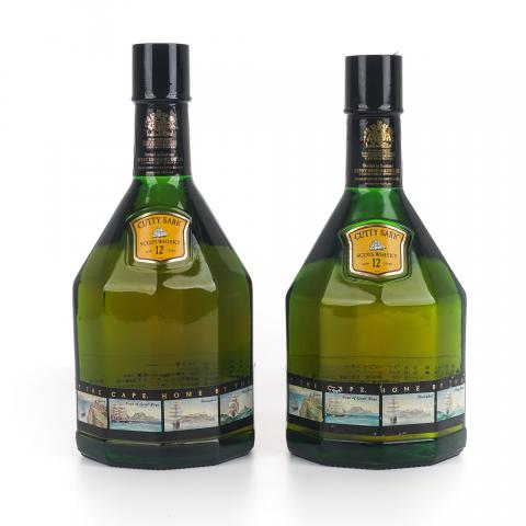 Cutty Sark 顺风 12年 调和 BBR 2支组