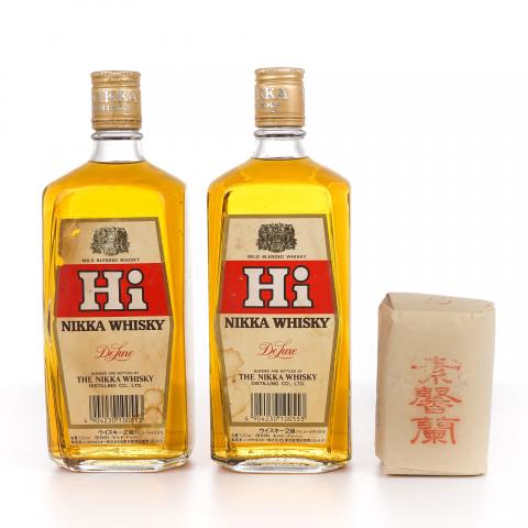 Nikka Hi Deluxe 720ml*2 附赠甲级正岩素心兰茶叶50g