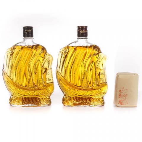 轻井泽 Gloria Ocean 帆船 特级 调和 760ml*2 附赠甲级武夷名枞白瑞香茶叶50g