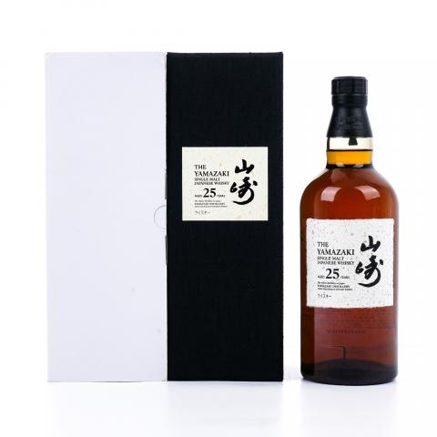 山崎 25年 新版 礼盒