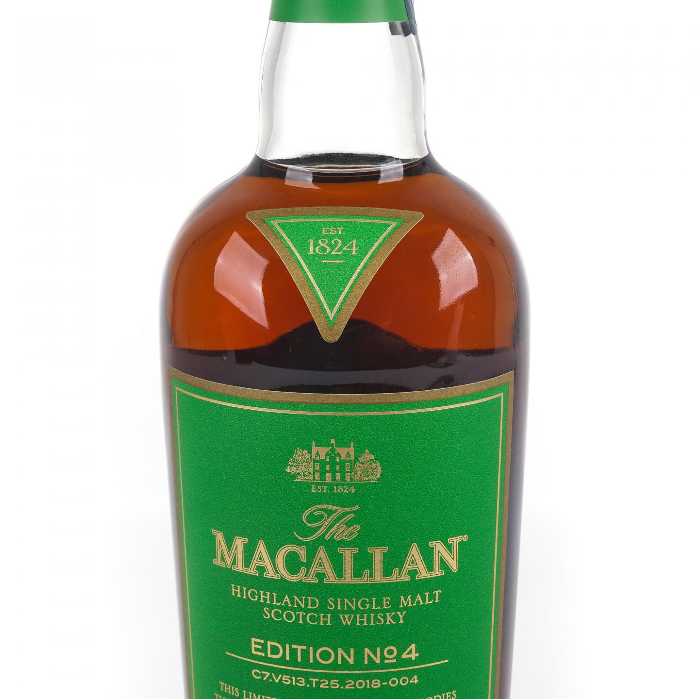 Macallan 麦卡伦 Edition No.4 绿标 700ml