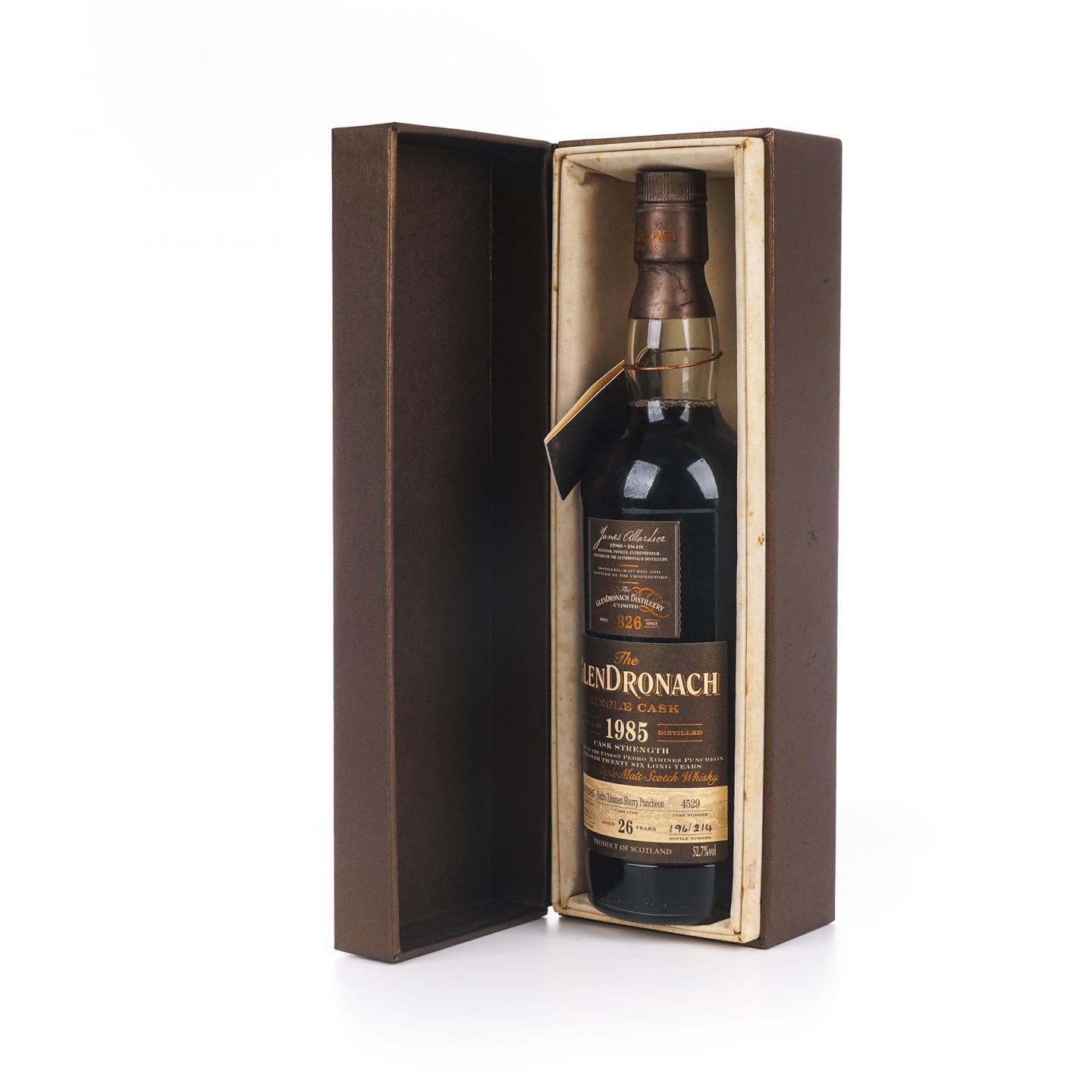 Glendronach 格兰多纳 26年 1985-2011 雪莉桶#4529