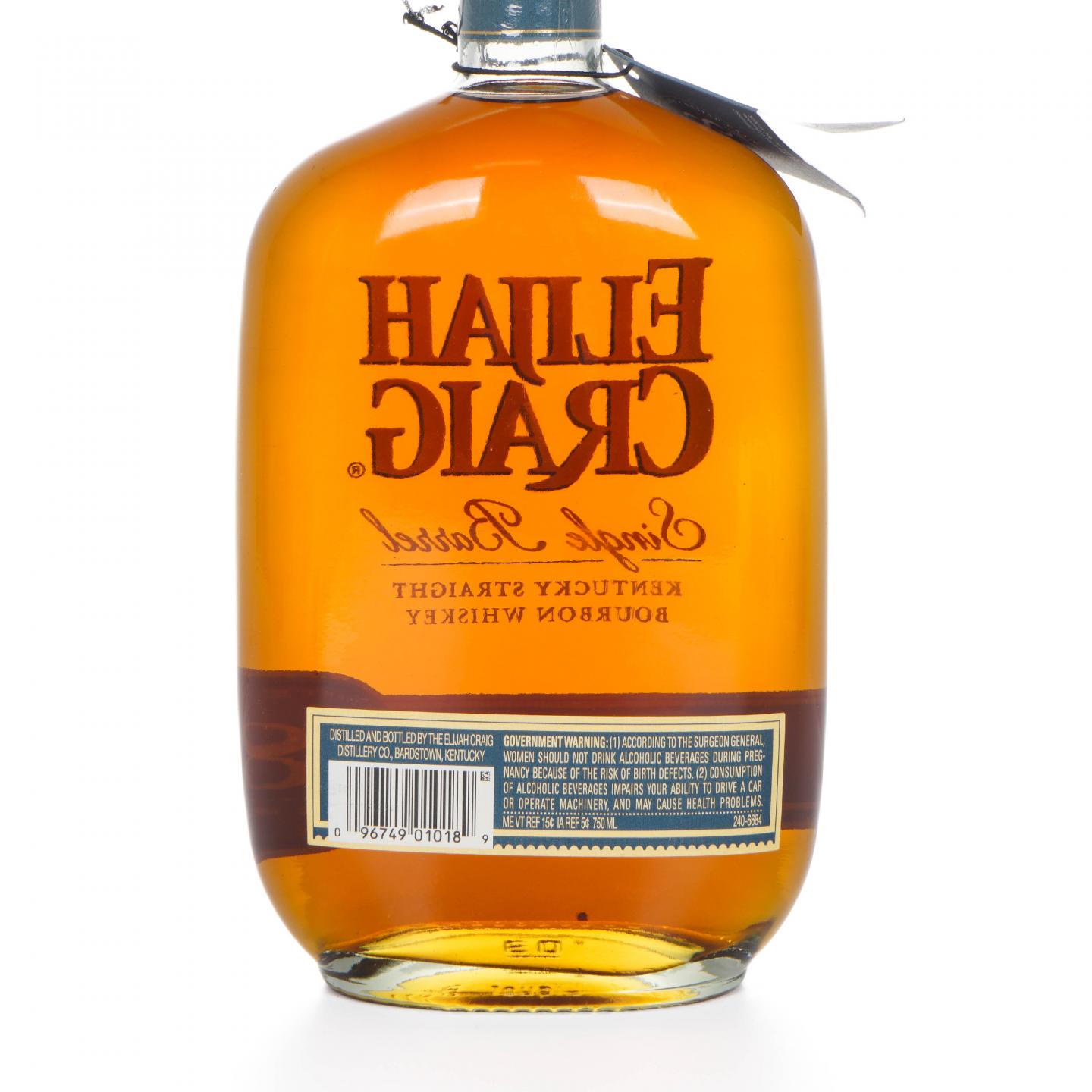 Elijah Craig 18年 2023 美国波本威士忌 750ml