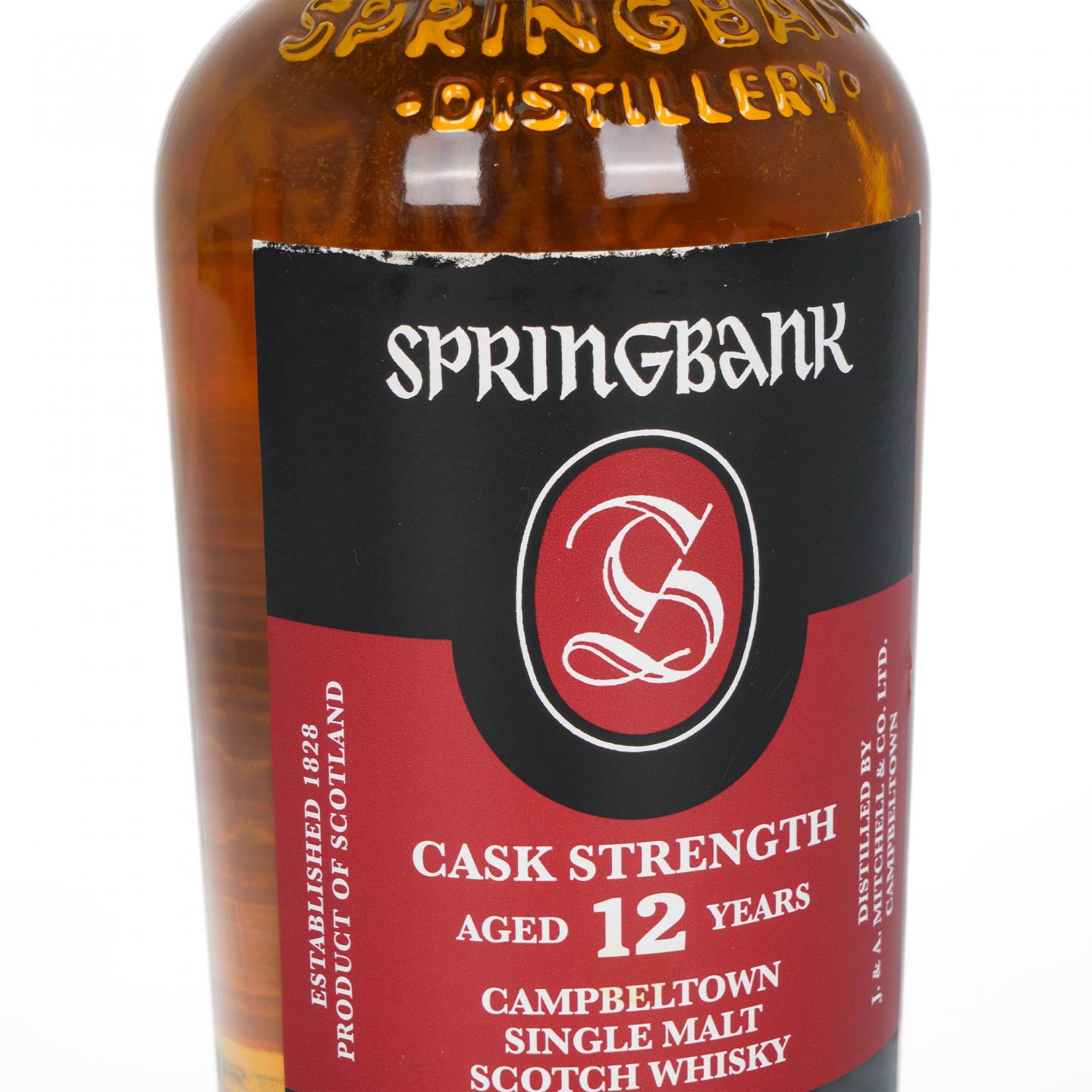 Springbank 云顶 12年 2021 桶强