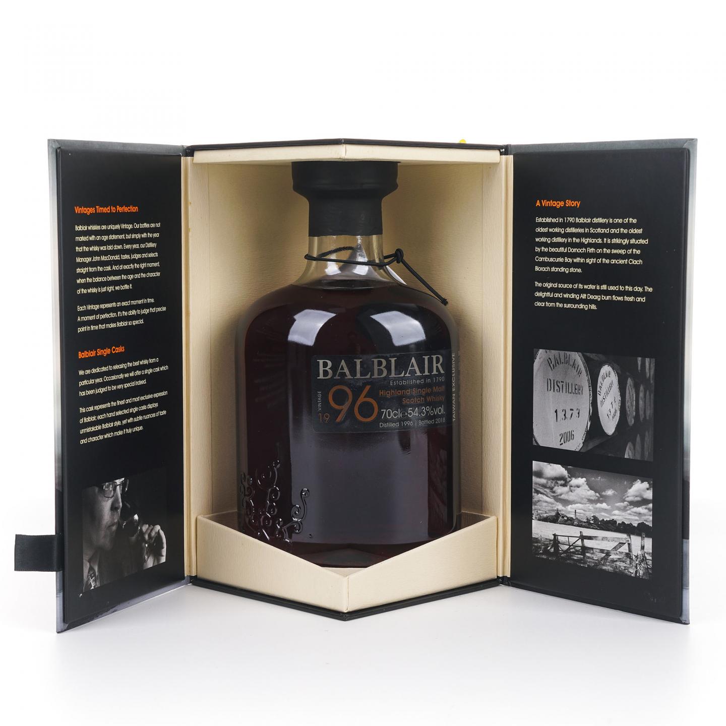 Balblair 巴布莱尔 Vintage 1996-2018