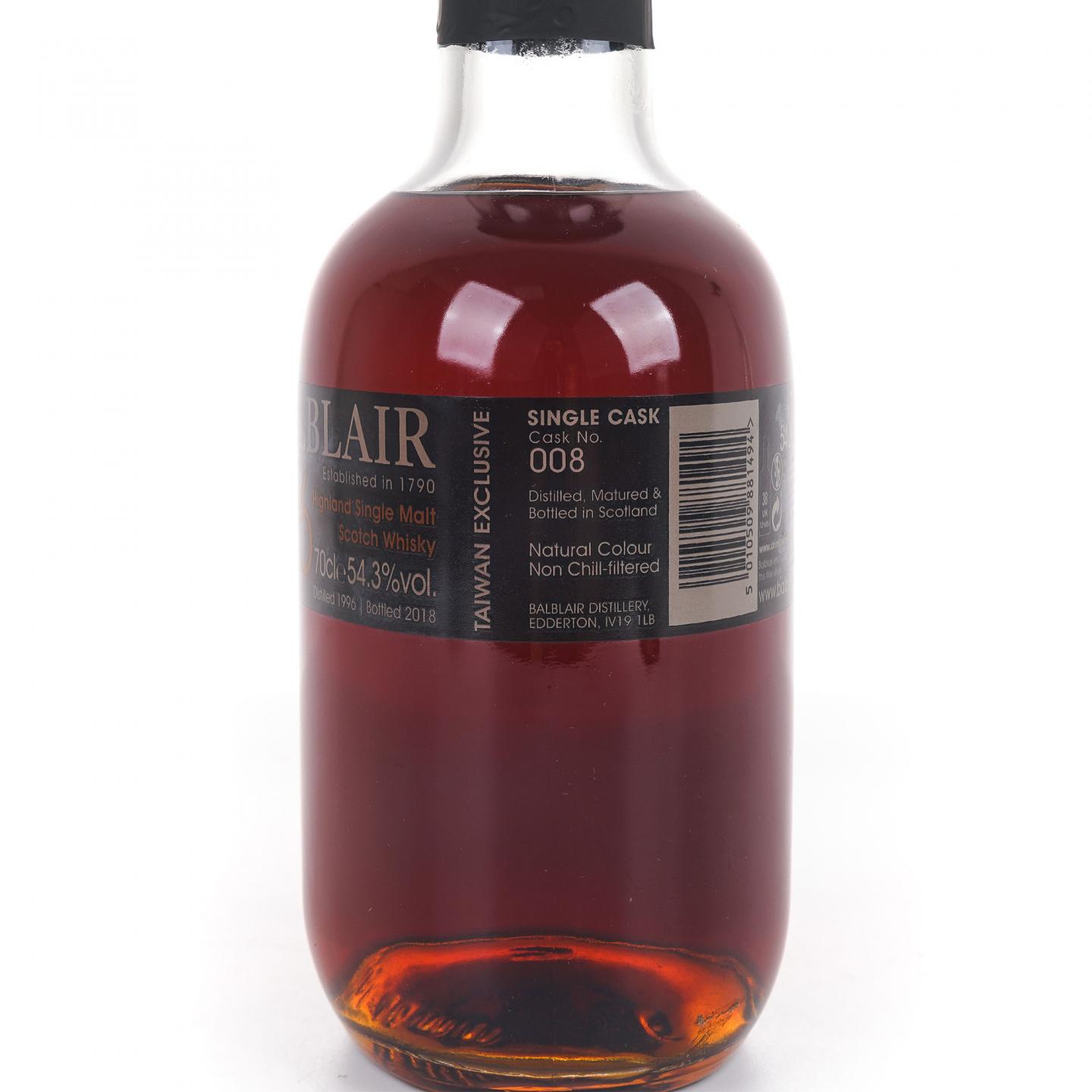 Balblair 巴布莱尔 Vintage 1996-2018