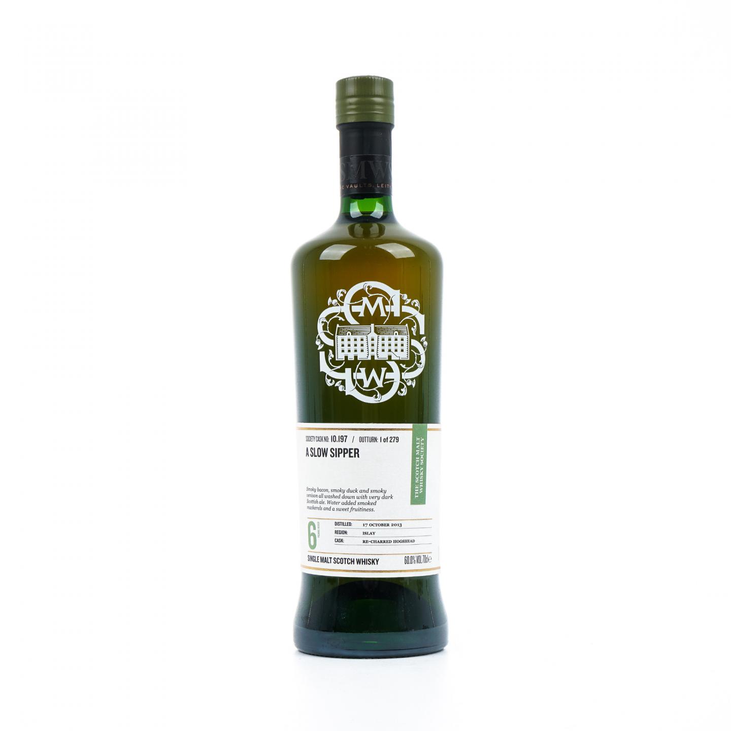 SMWS 10.197 布纳哈本 6年 2013