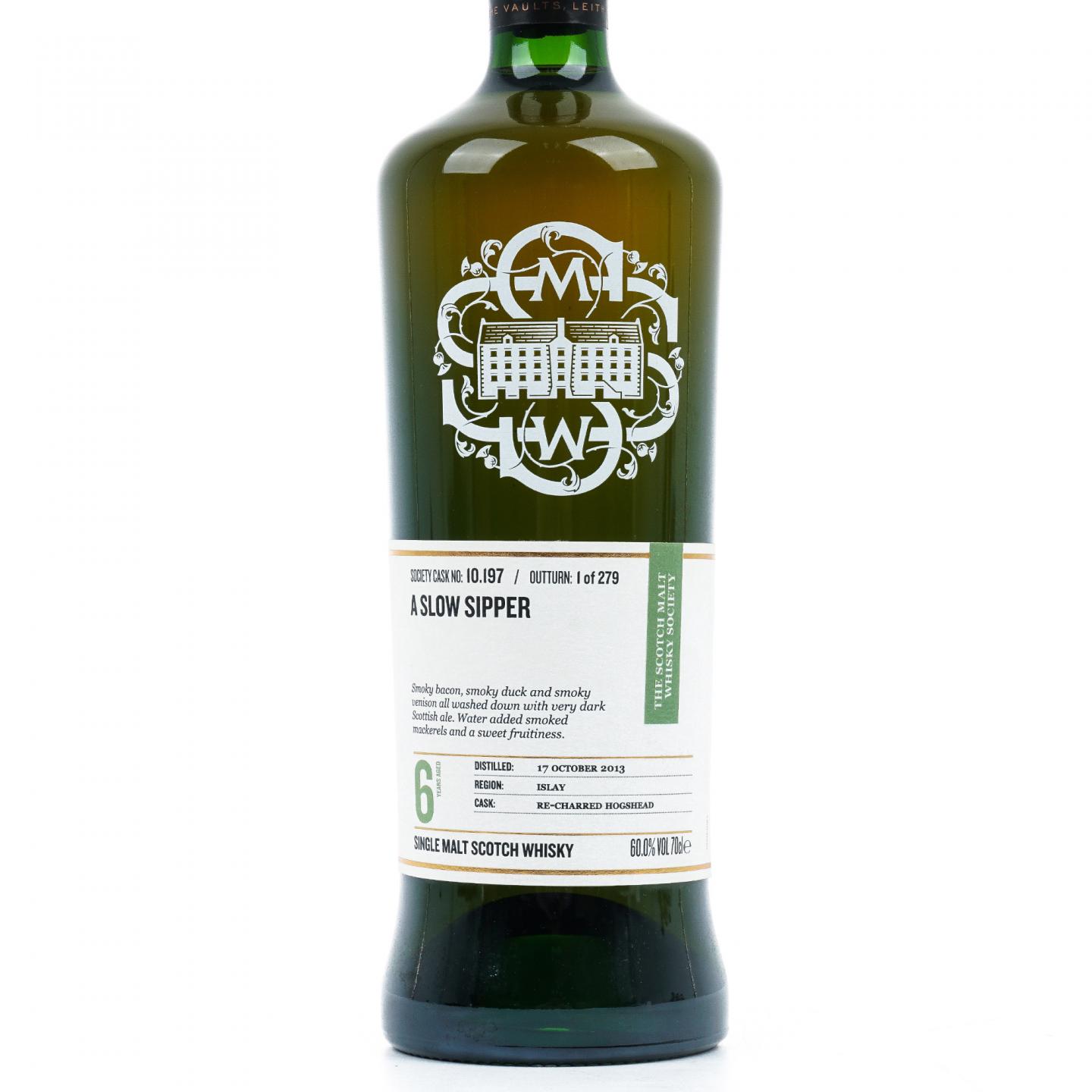 SMWS 10.197 布纳哈本 6年 2013