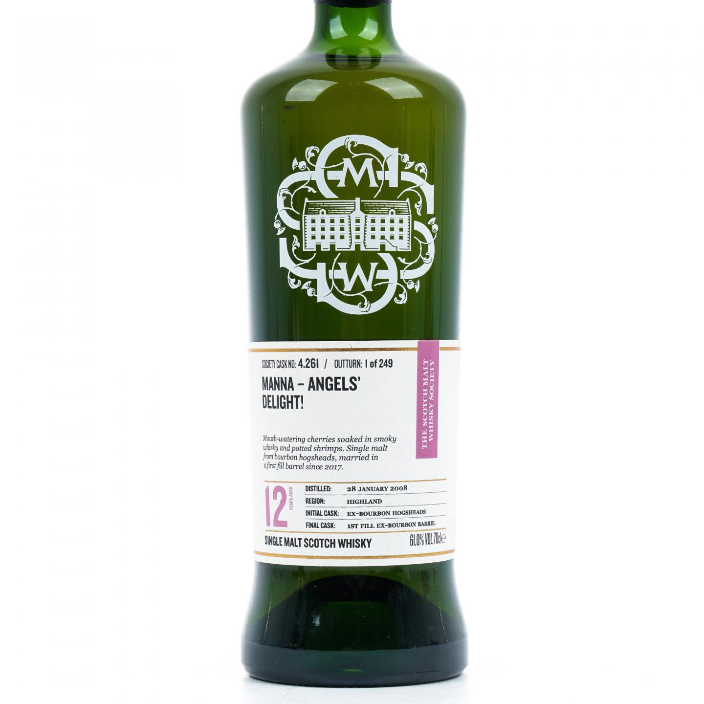 SMWS 4.261 高原骑士 12年 2008