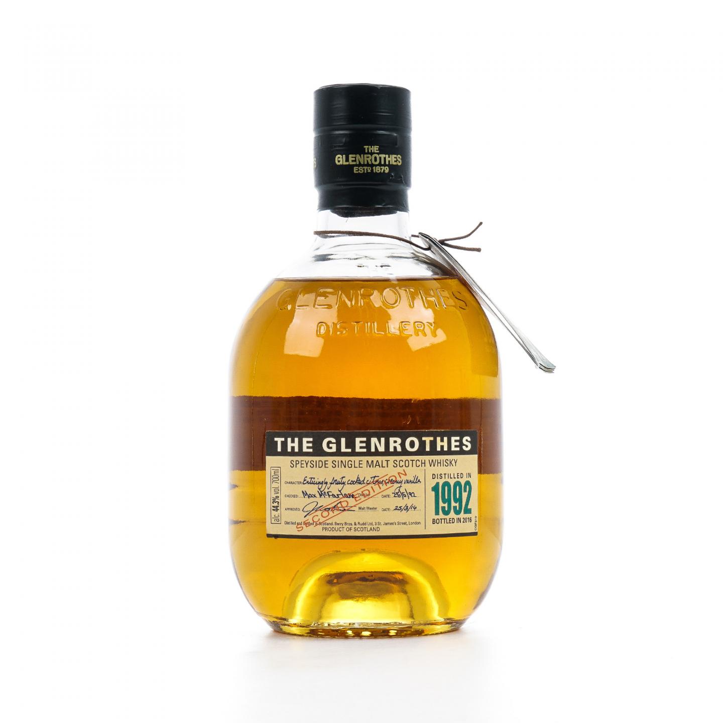 Glenrothes 格兰路思 1992-2016 Second Edition