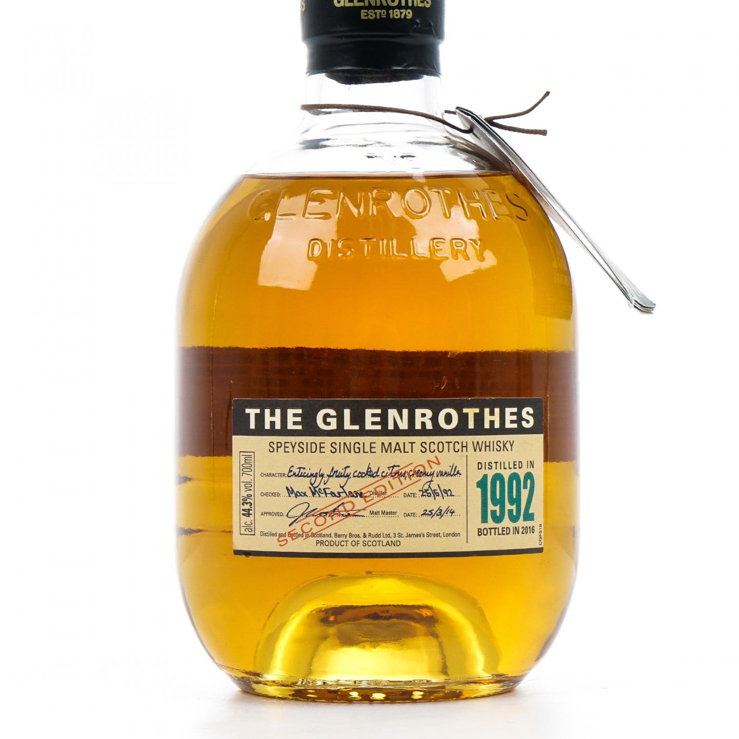 Glenrothes 格兰路思 1992-2016 Second Edition