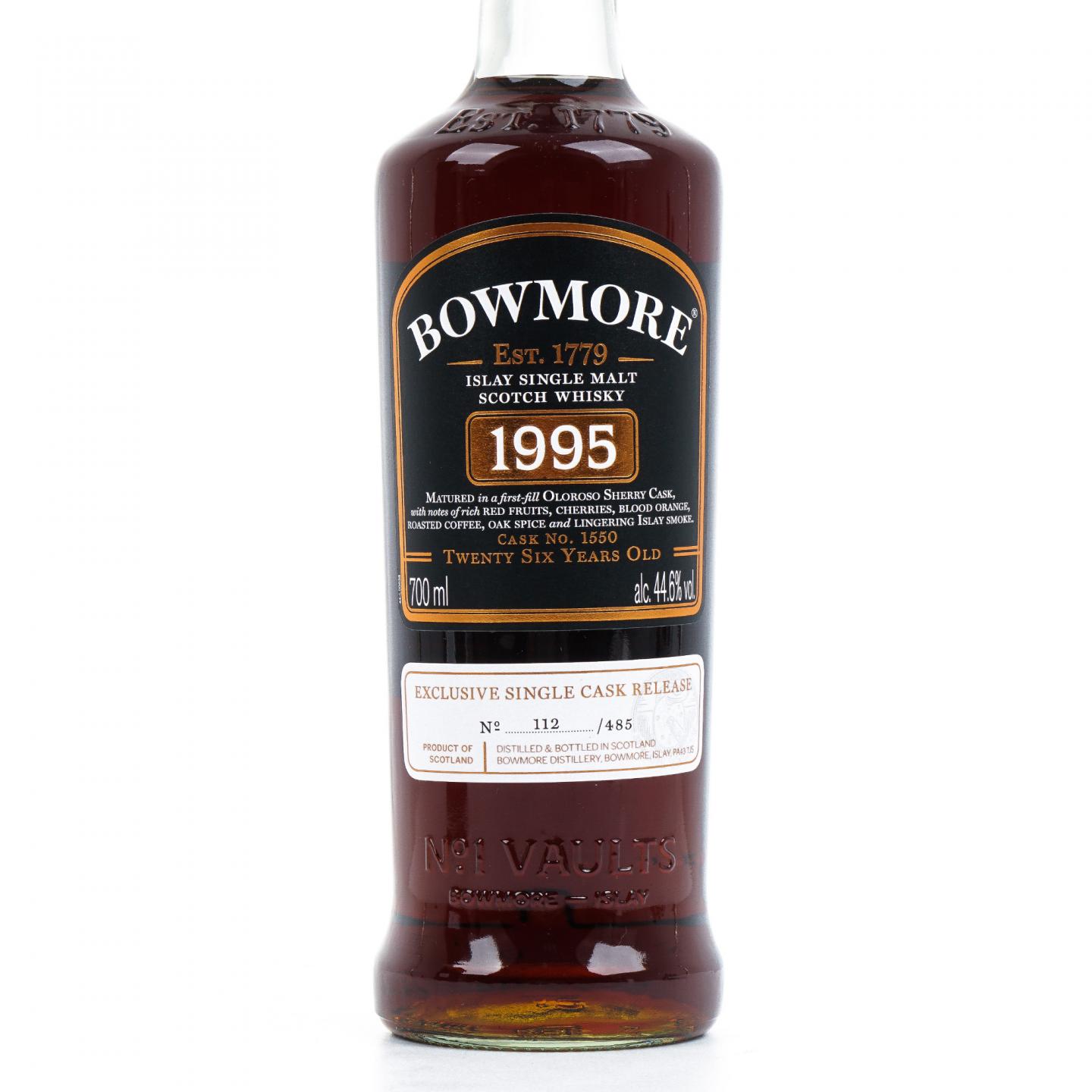 Bowmore 波摩 26年 1995 雪莉单桶#1550