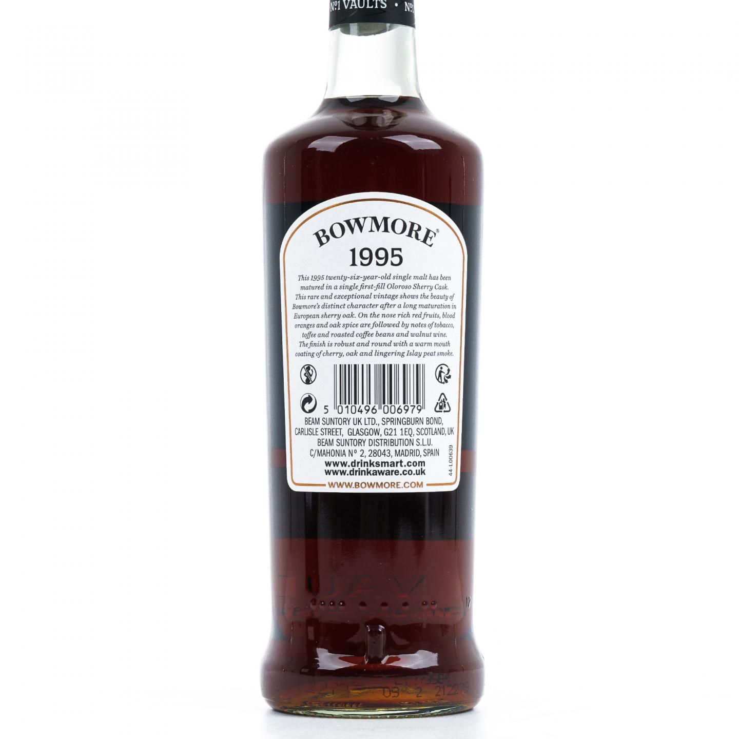 Bowmore 波摩 26年 1995 雪莉单桶#1550
