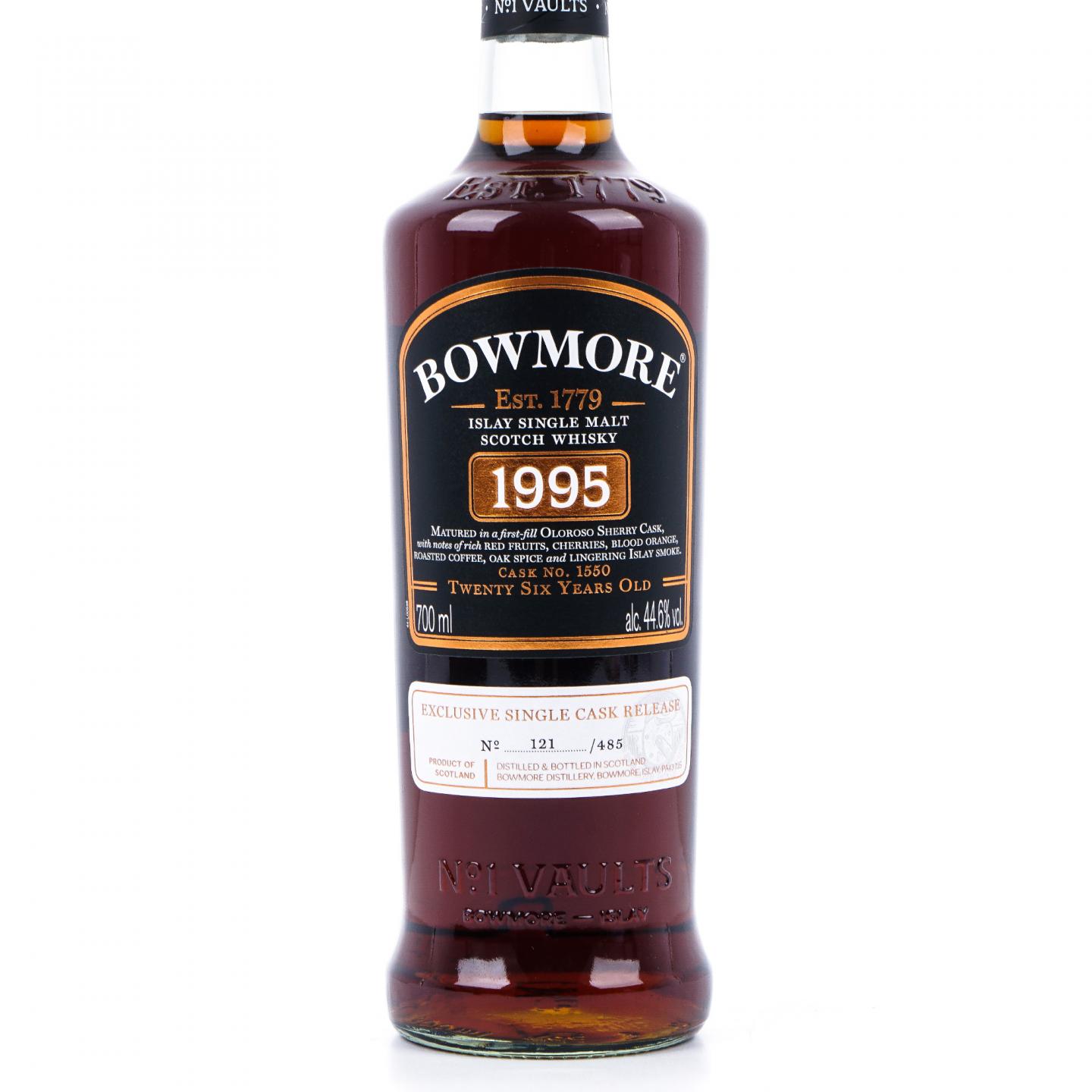 Bowmore 波摩 26年 1995 初填雪莉单桶#1550