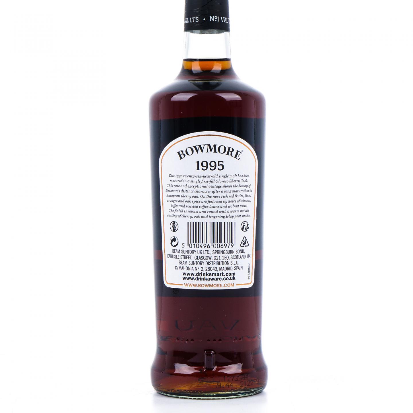 Bowmore 波摩 26年 1995 初填雪莉单桶#1550