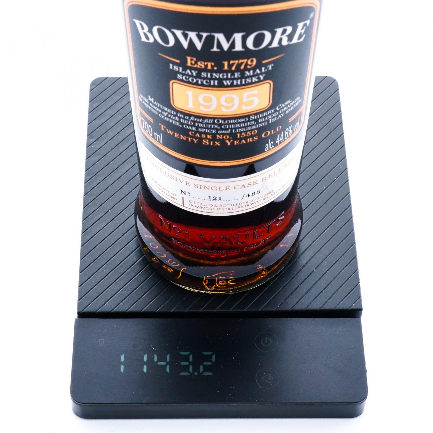 Bowmore 波摩 26年 1995 初填雪莉单桶#1550