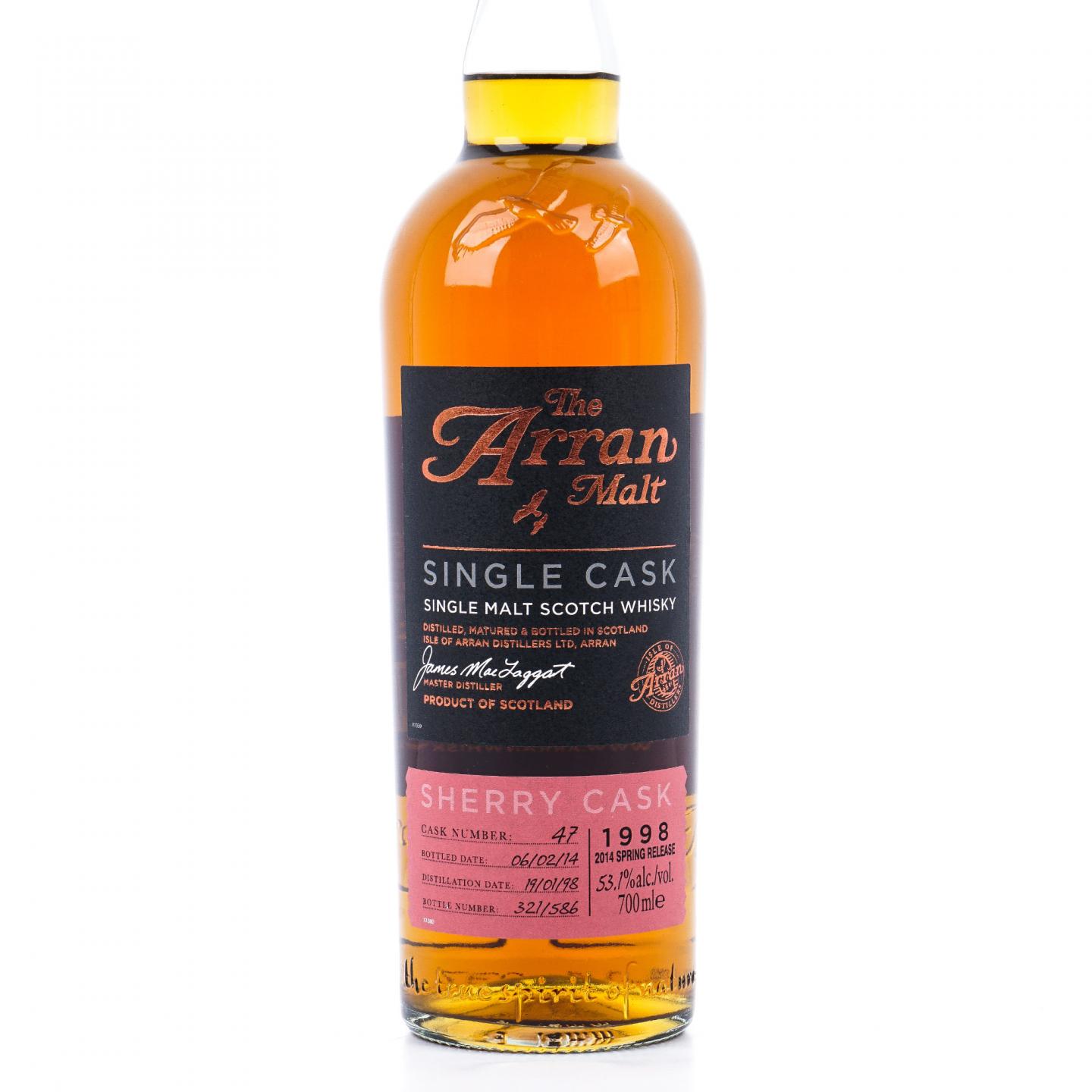 Arran 艾伦 1998-2014 雪莉单桶#47