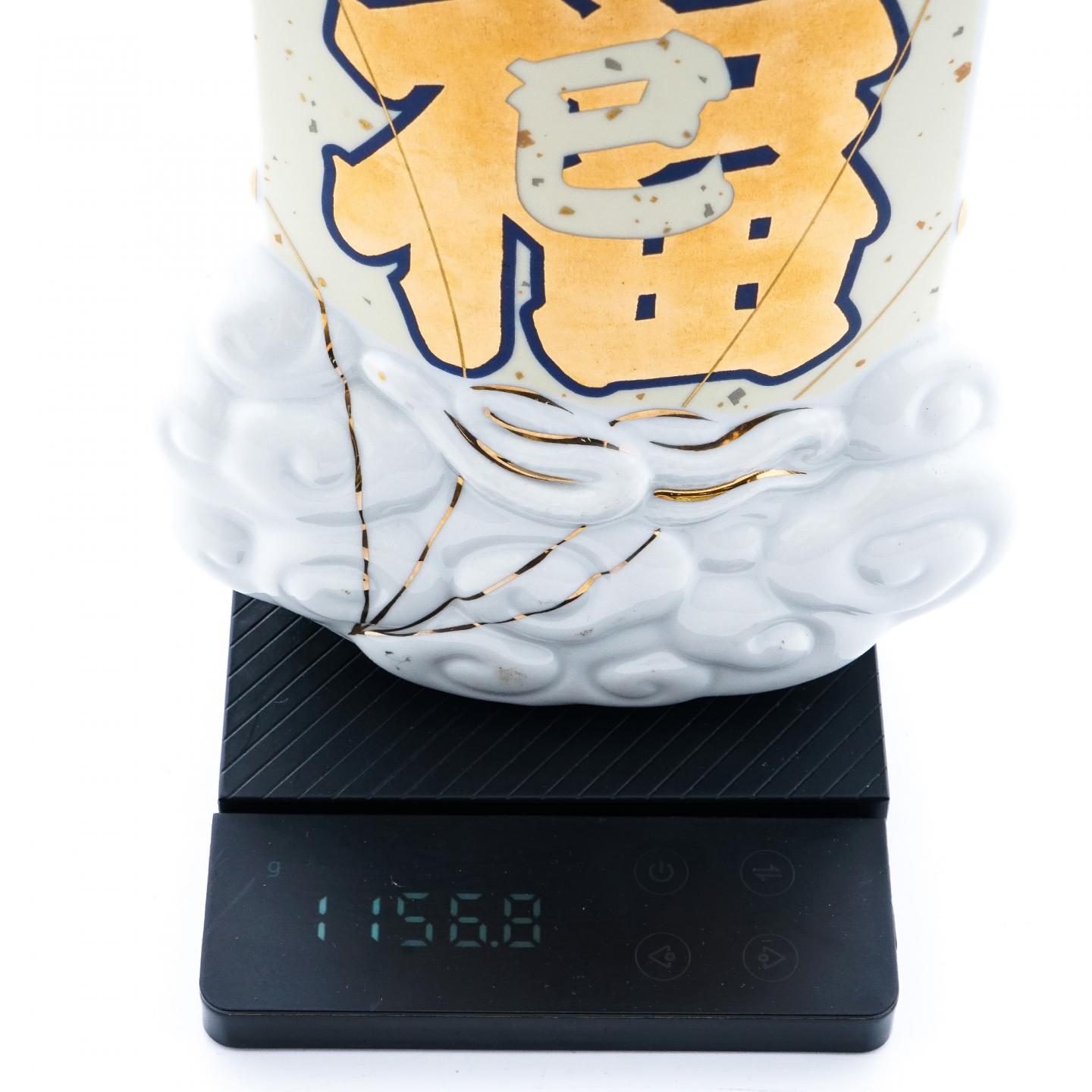 Nikka 1989 生肖蛇纪念 瑞云福巳凧 瓷瓶 600ml