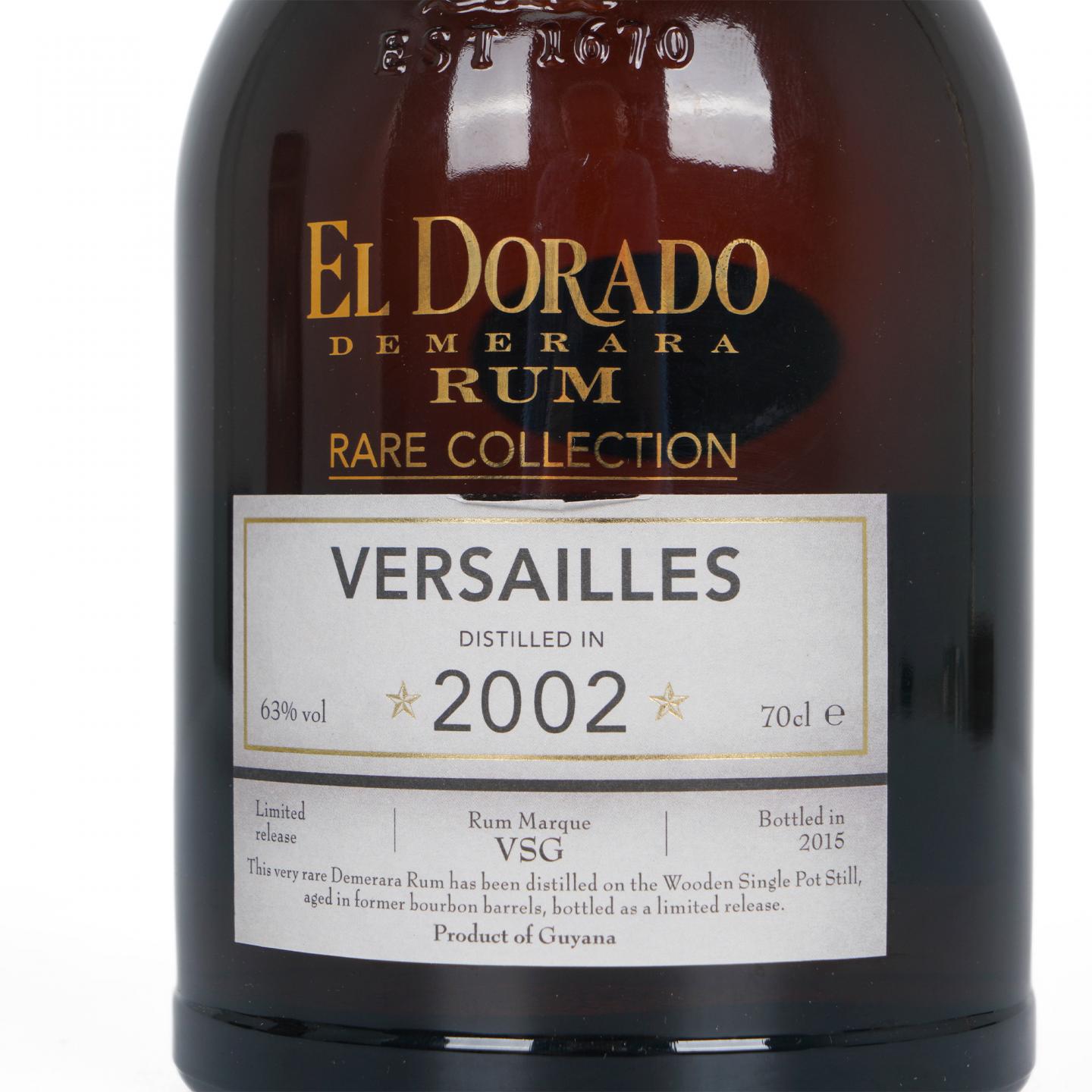 Versailles 2002-2015 Demerara朗姆酒