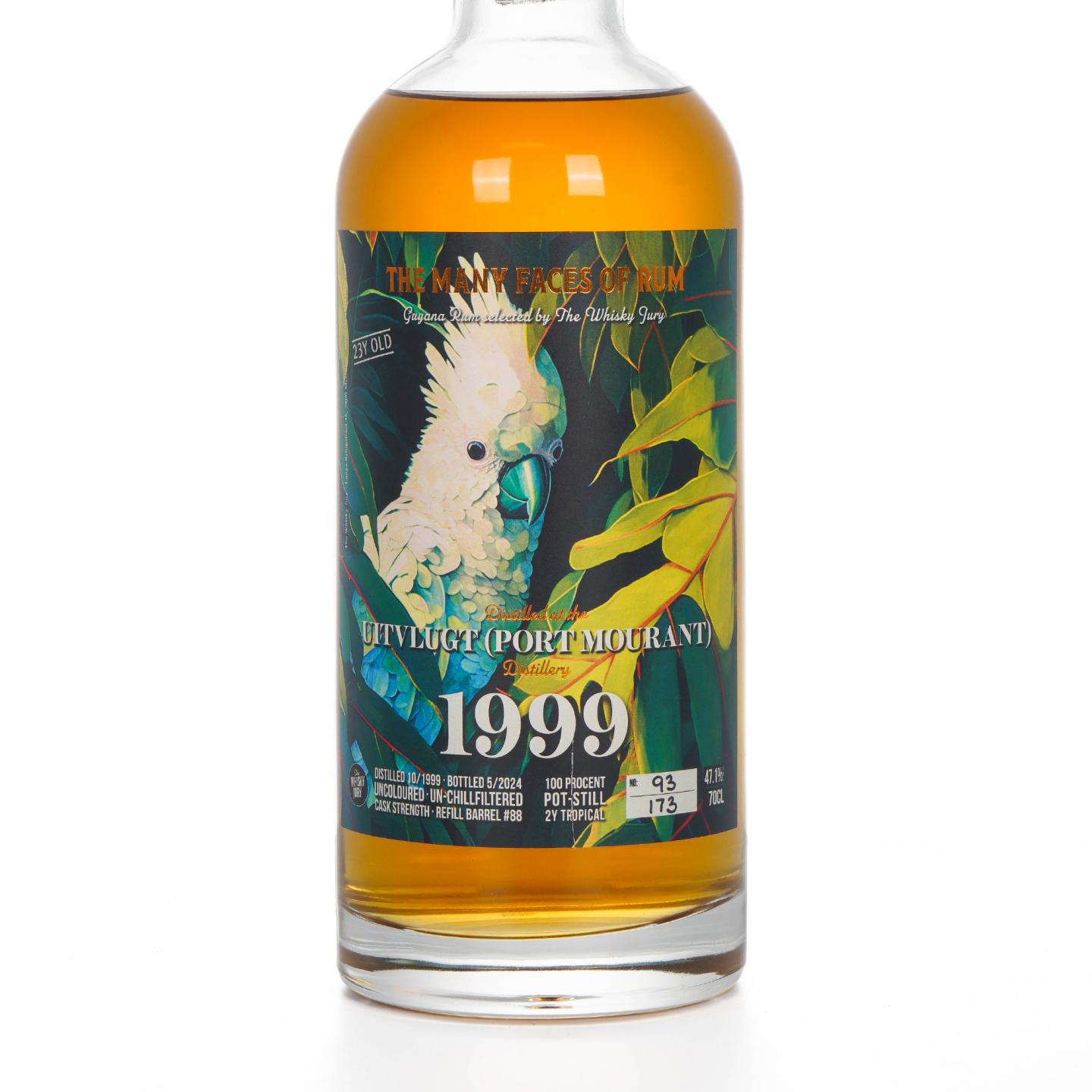 Uitvlugt 23年 1999-2024 圭亚那朗姆酒 TWJ