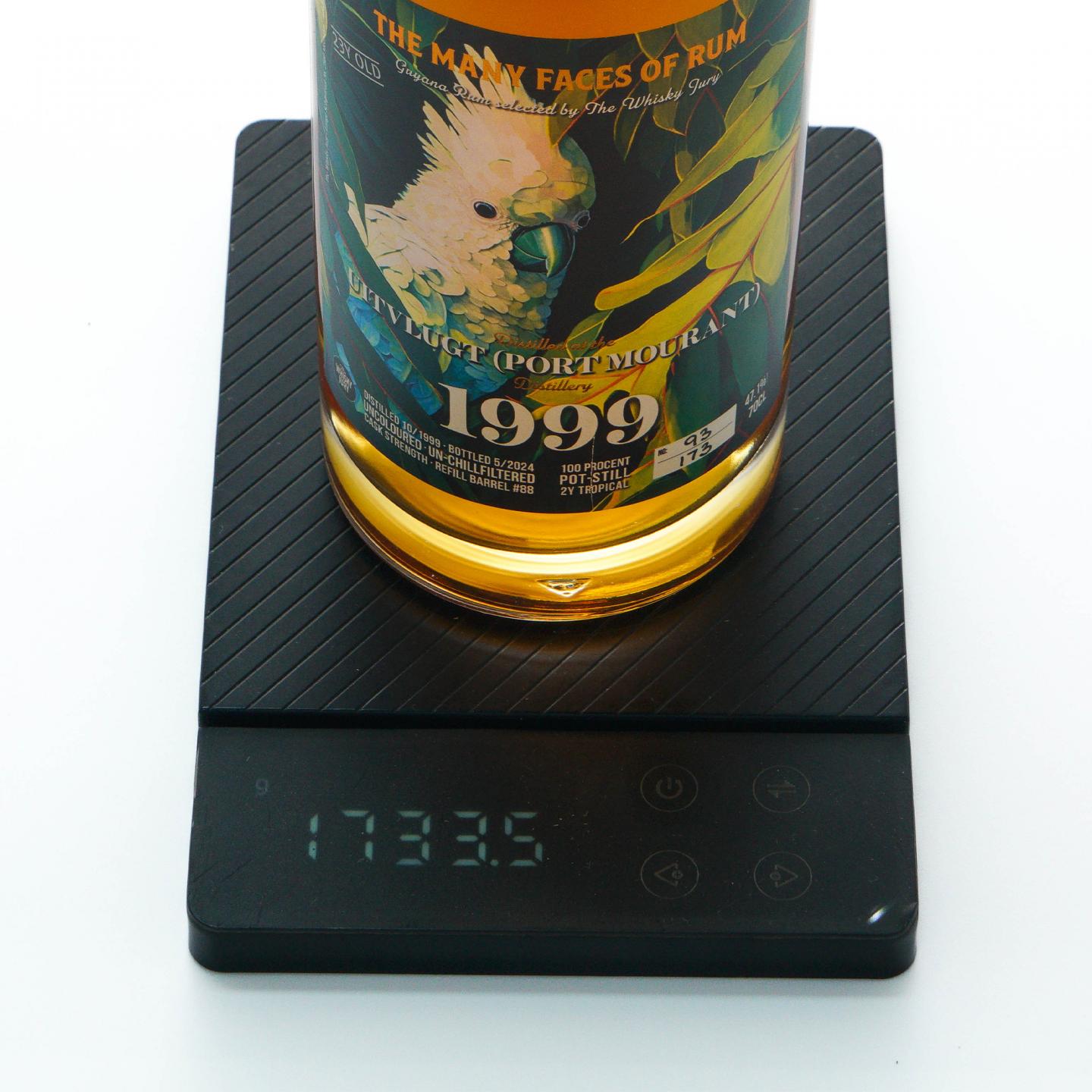 Uitvlugt 23年 1999-2024 圭亚那朗姆酒 TWJ
