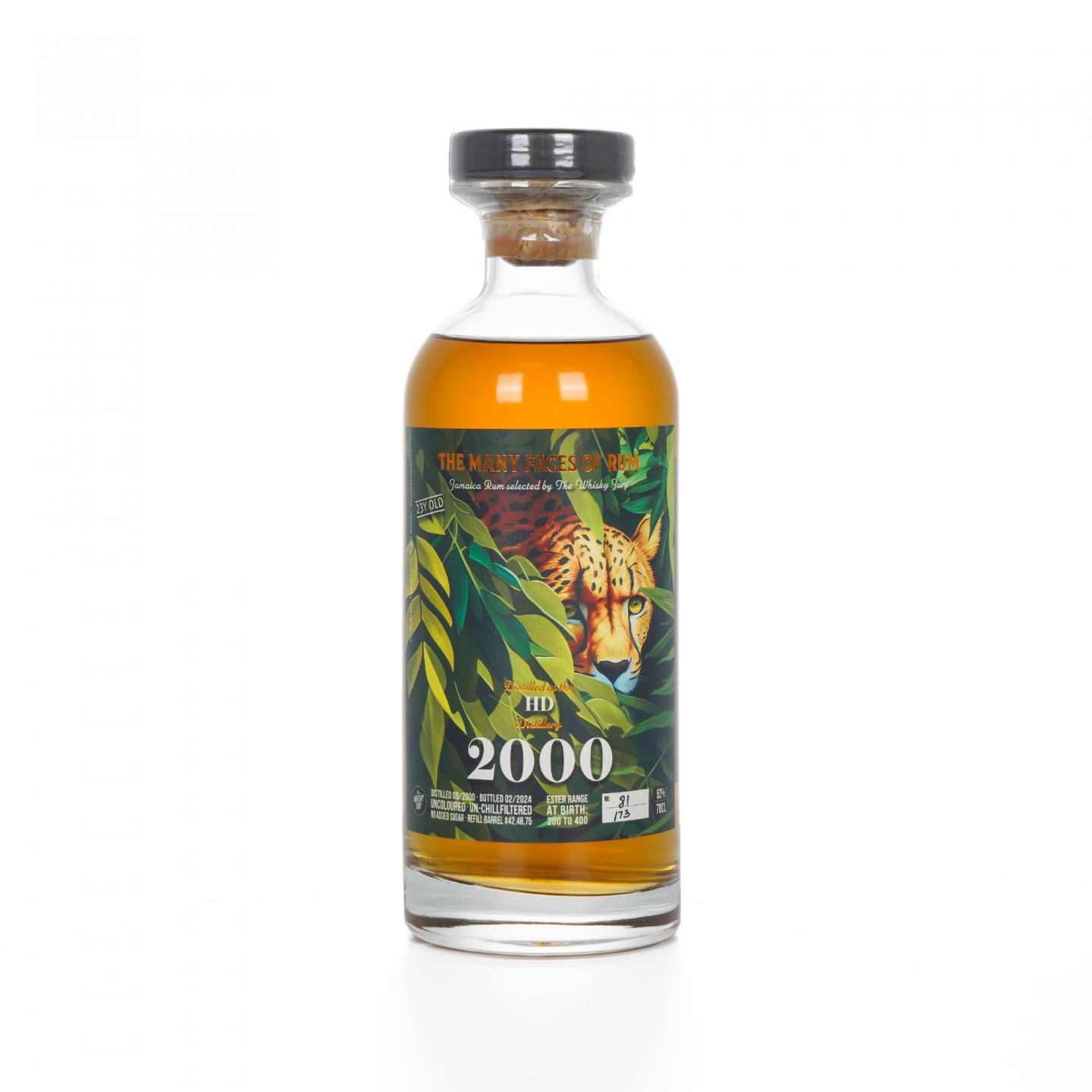 HD 23年 2000-2024 牙买加朗姆酒 TWJ