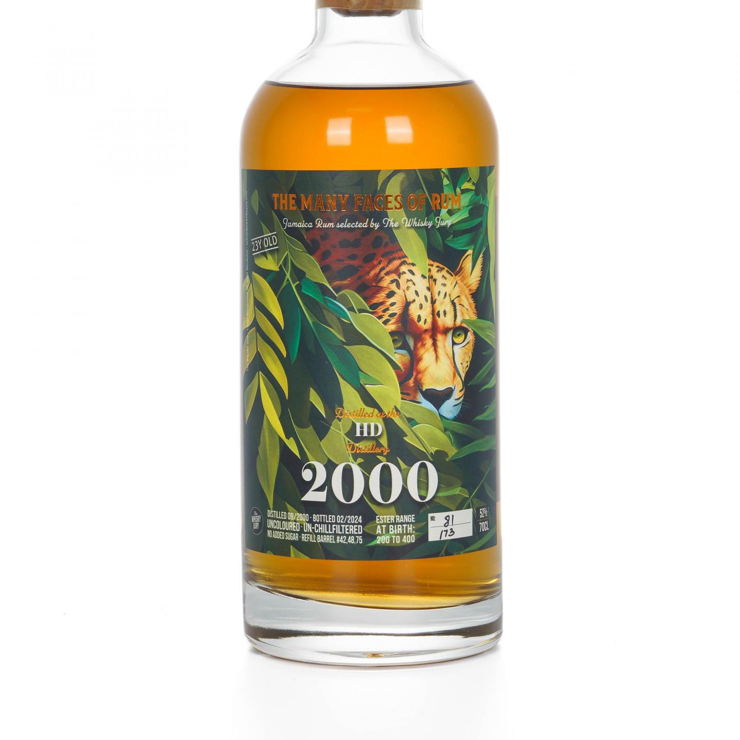 HD 23年 2000-2024 牙买加朗姆酒 TWJ