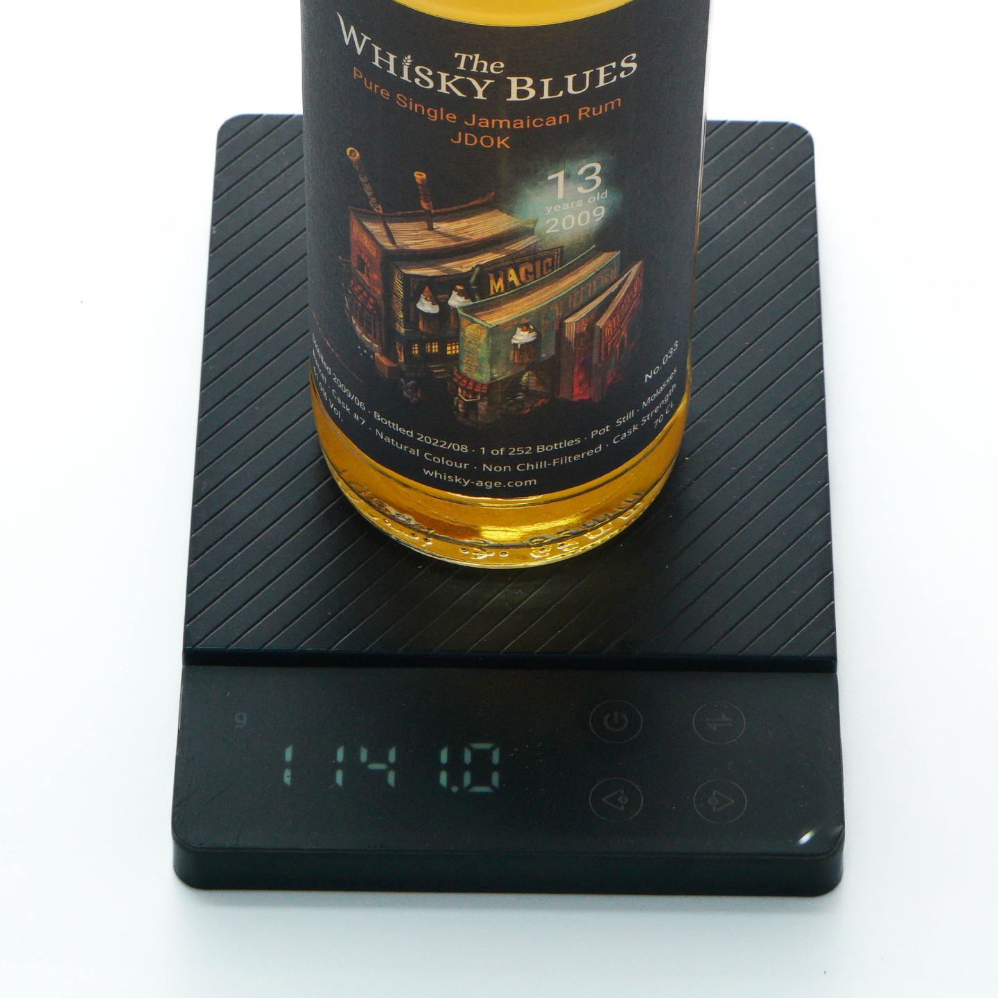 Jamaican 牙买加朗姆酒 13年 2009-2022 桶强 The Whisky Blues 61%Vol.