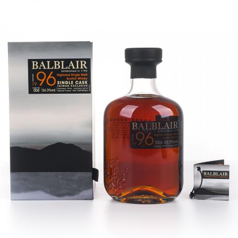 Balblair 巴布莱尔 Vintage 1996-2018